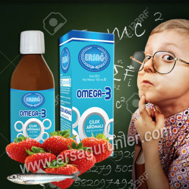 Çilek Aromalı Omega 3