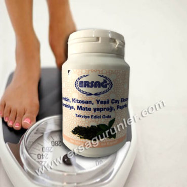 L-Karnitin, Kitosan, Yeşil çay ekstresi, Garsiniya, Mate yaprağı, Paprika