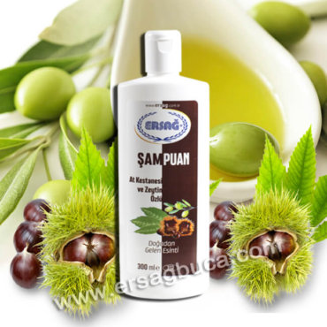 At Kestanesi ve Zeytin Özlü Şampuan 300 ml.